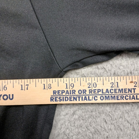 Flying Cross Base Layer Shirt Mens M Black Long Sleeve Performance Stretch - Picture 5 of 6